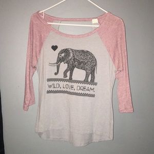 Super cute elephant top